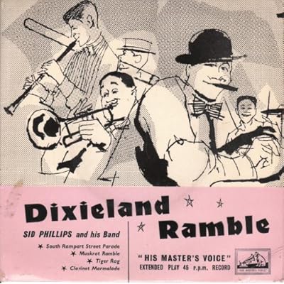 SID PHILLIPS & BAND - DIXIELAND RAMBLE 7in E.P