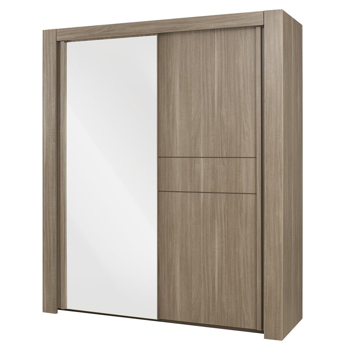 Фронт view of the GAMI Sliding 2-Door Wardrobe.
