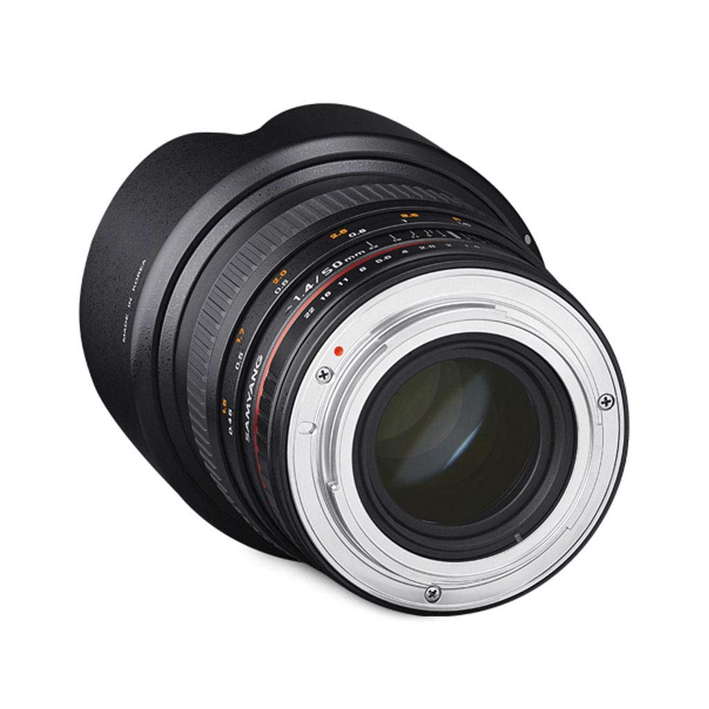 Obiettivo Samyang MF 50mm F1,4 compatibile con Sony E, accessori macchina fotografica