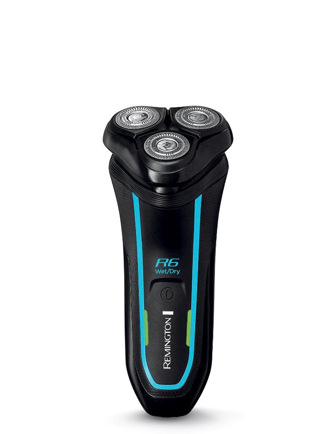 Remington R6 Style Series Aqua Cordless Electric Shaver for Men with Rotary Blades, 100% Waterproof, USB Charging and Pop-Up Trimmer, R6000, Black