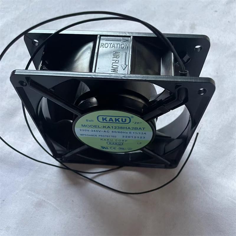 1238 Cabinet Fan 120mm fanKA1238HA2BAT AC220-240V Cooling 0.11/12A 120x120x38mm AC AXIAL Fan