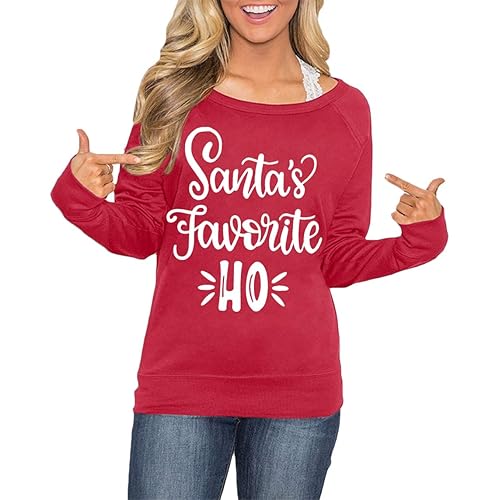 Spadehill Christmas Womens Long Sleeve Sweatshirt