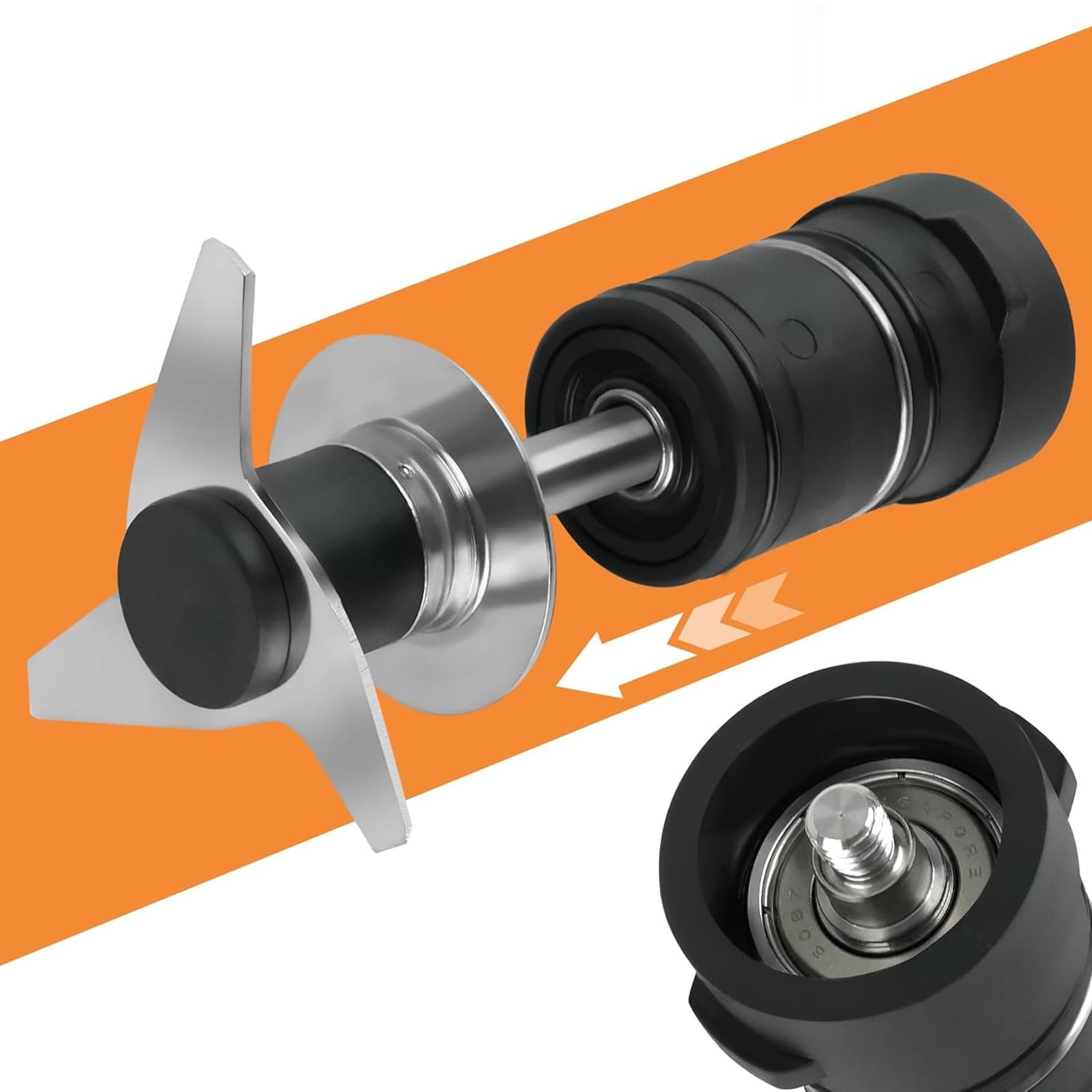 Gruppo Lama Ricambio in Acciaio Inossidabile 39345 per MP550A MP600 MP800 Elettrodomestici da Cucina Commerciali Lama Miscelatore in Acciaio Inossidabile