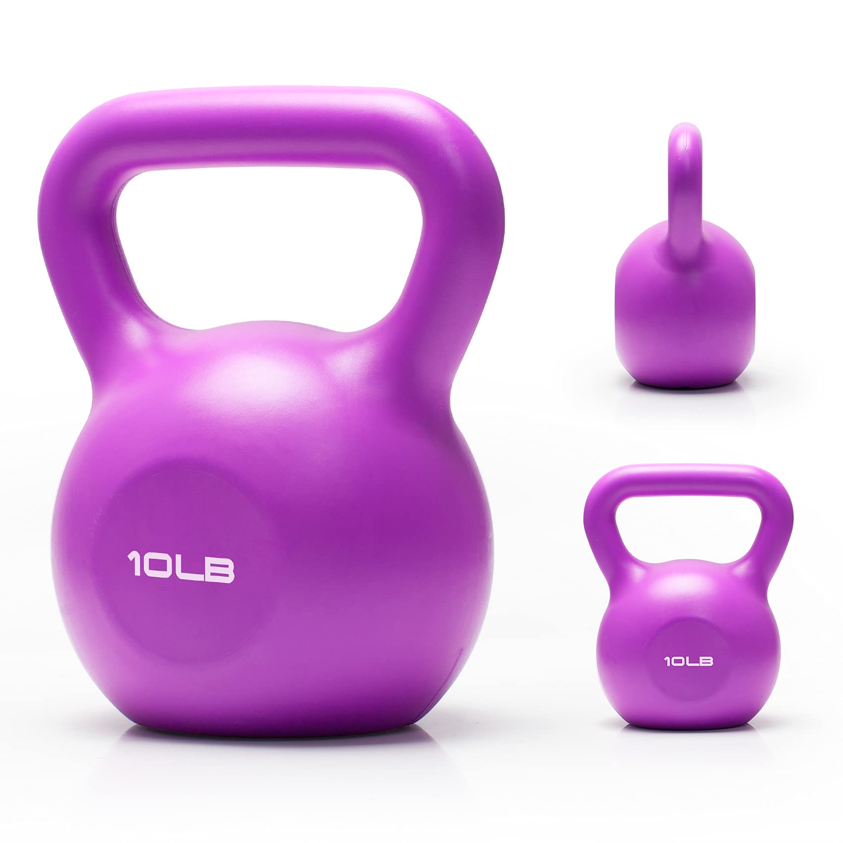 Cast Iron Adjustable Kettlebell Set Strength Training Exercise 10lb 40lb Kettle Ball Handle Grip Free Weightlifting Kettle Bell Weight Set
