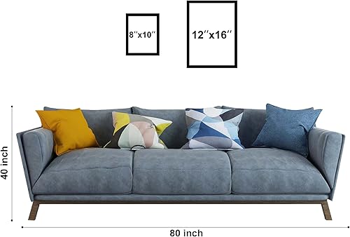 Miniatura 7 de jenesaisquoi Highland Cow - Arte de pared para decoración de baño, lienzo con marco en blanco y negro, impresiones artísticas de animales