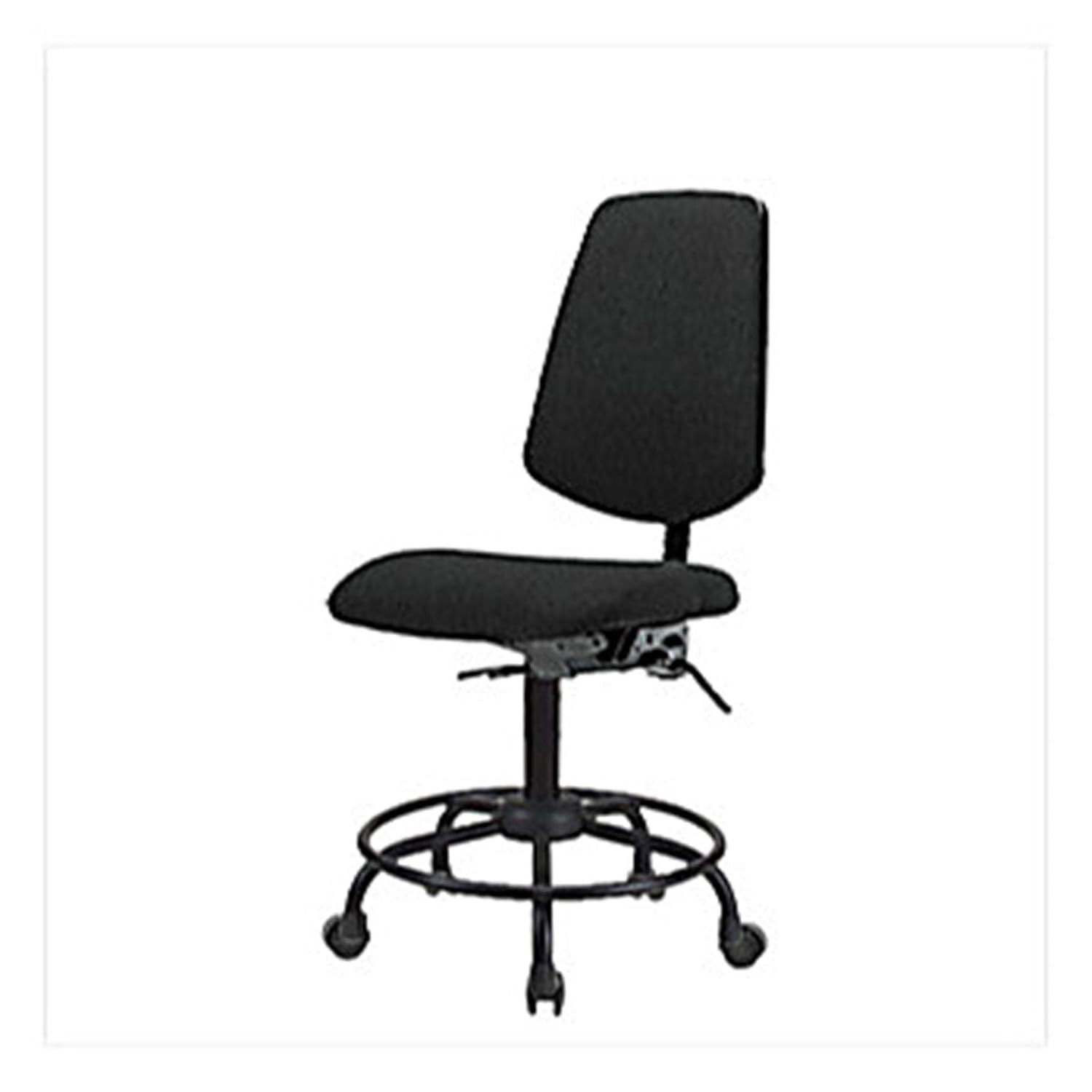 Thomas 1163K12 Fabric Desk Height Chair with Medium Back and Tilt