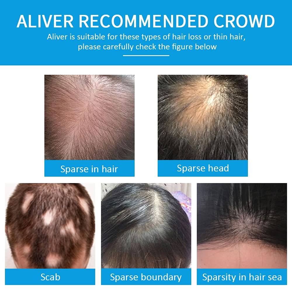 Hair Powder Fibers for Thinning Hair & Hair Loss, Waterproof Hair