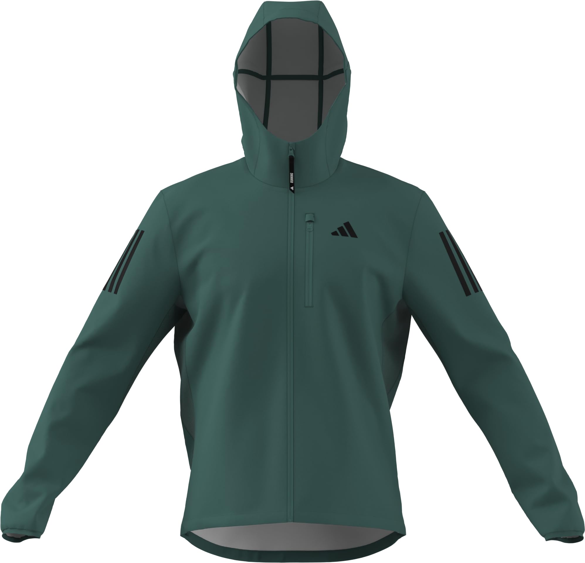 adidas Men's Own the Run Jacket, preloved teal, XS