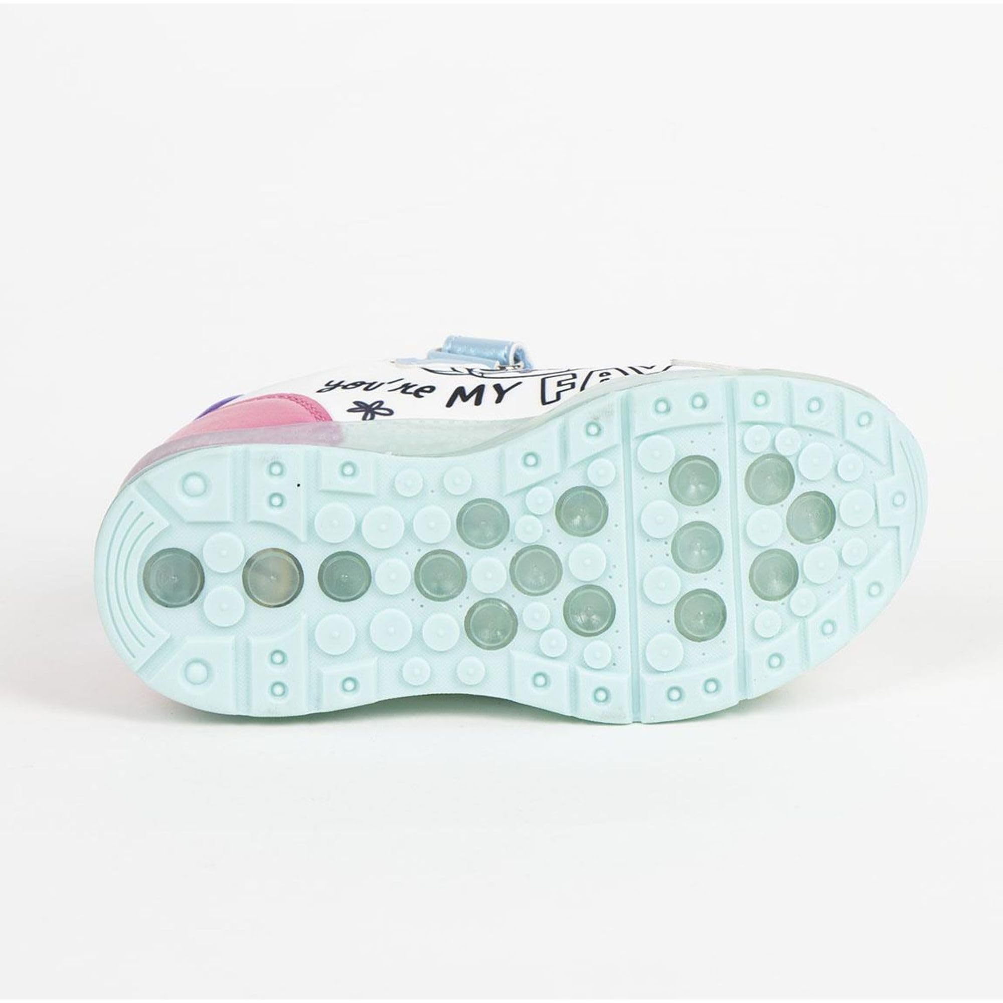 CERDÁ Life'S Little Moments | Deportiva Stitch Niños con Luces LED Interactivas Stitch Suela TPR - Deportiva Luces Stitch Ajuste Cómodo y Resistente