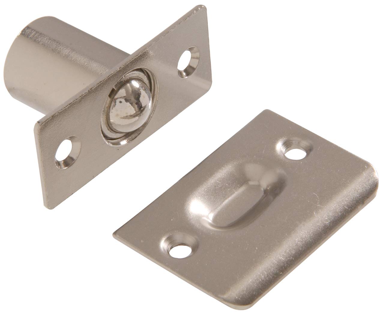 The Hillman Group 852961 Kugelschnäpper aus satiniertem Nickel, 1 Stück