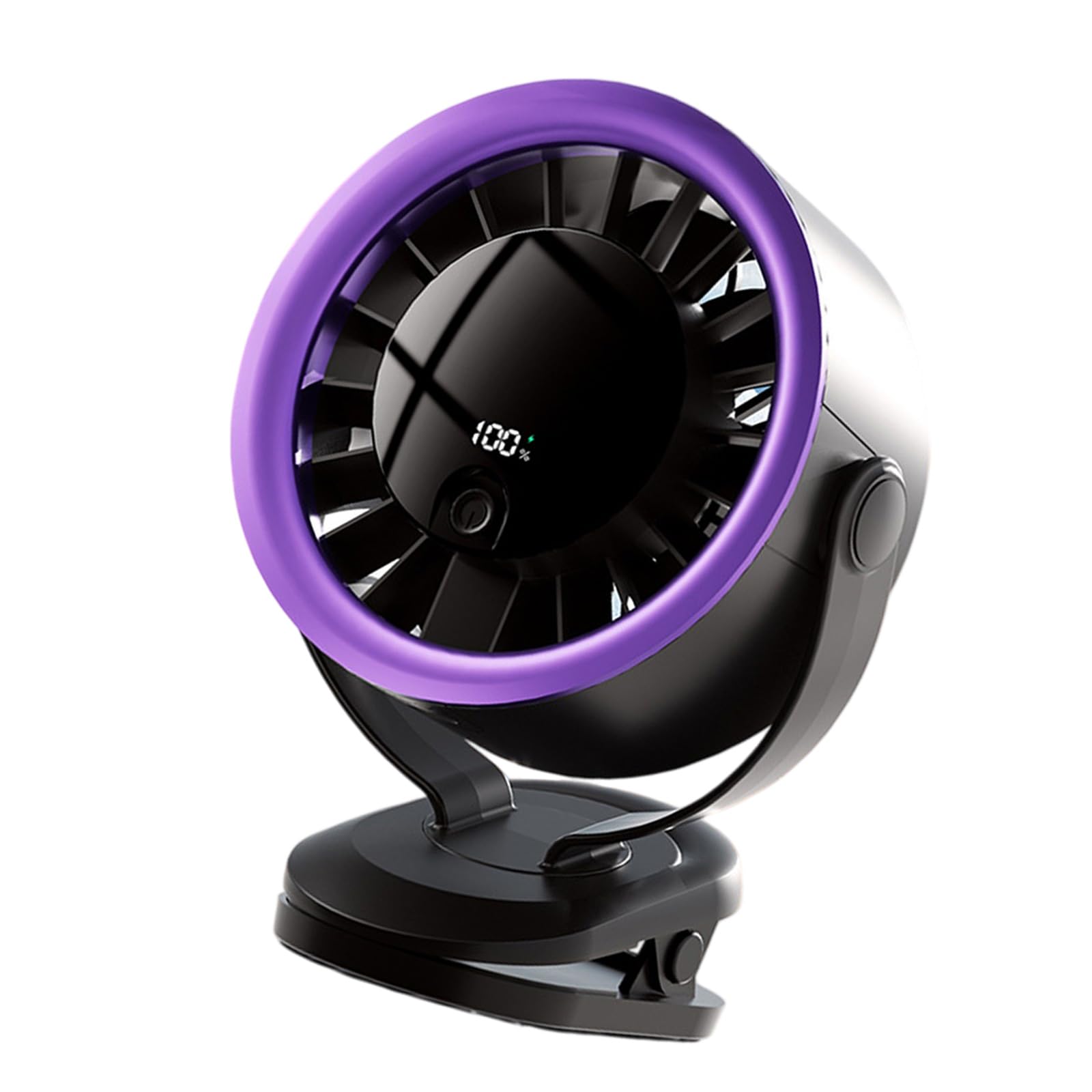MURYE Tough Clip Fan with Extended Battery Life and 360 Degree Moving Head Travel Clip Fan