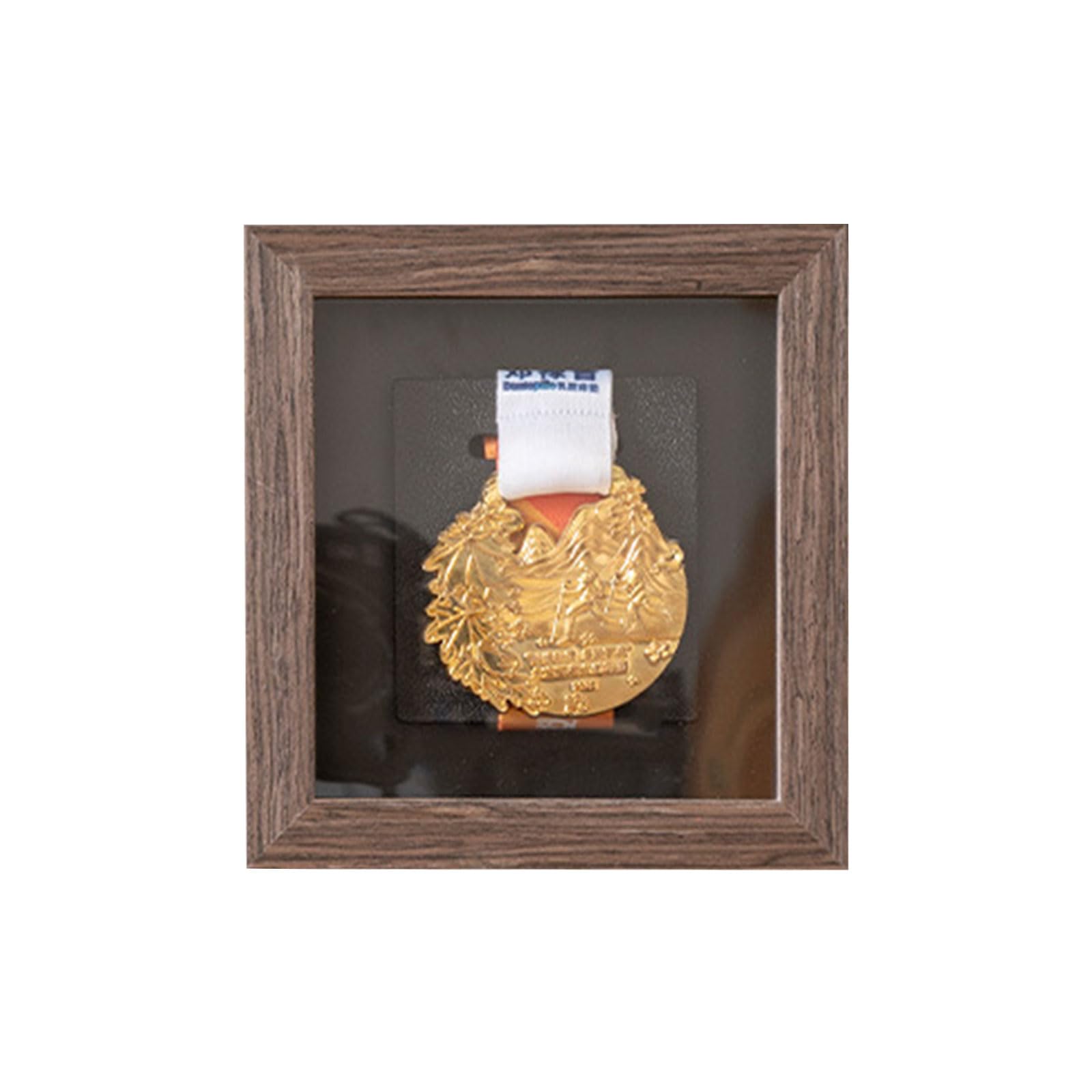 Strong Wood Award Holder Frame with Roomy Design Fits Numerous Pins for Proud Exhibition Elegant Achievement Holder Frame with Roomy Design Fits Numerous Badges