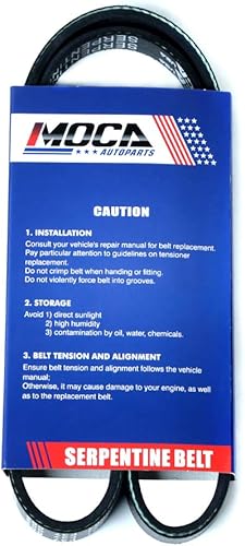 Miniatura 2 de 4PK840 - Cinturón serpentino para Nissan Sentra 1.8L, 91-94 para Toyota MR2 2.2L, 90-97 para Acura Integra 1.8L, 96-97 para Geo Tracker, para Suzuki