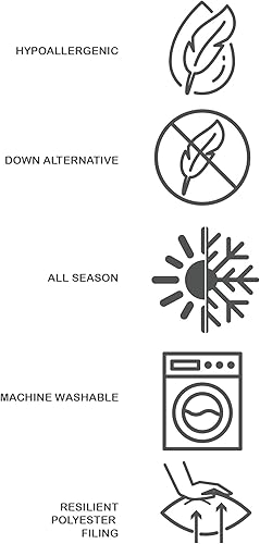 Miniatura 6 de Riverbrook Home Juego de edredón 100% poliéster, tamaño King, Tinley, blanco, juego de 10 piezas
