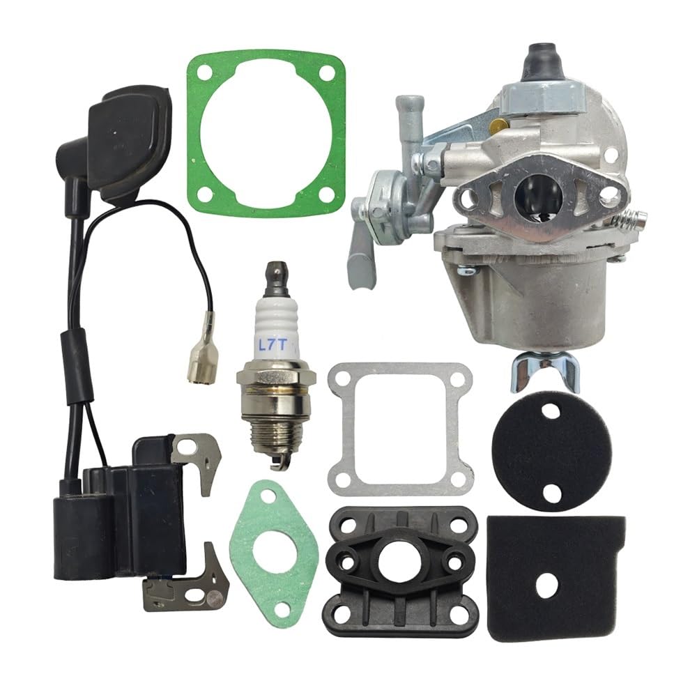 Bobine d'allumage haute performance avec filtre à air et carburateur NB411 BG411