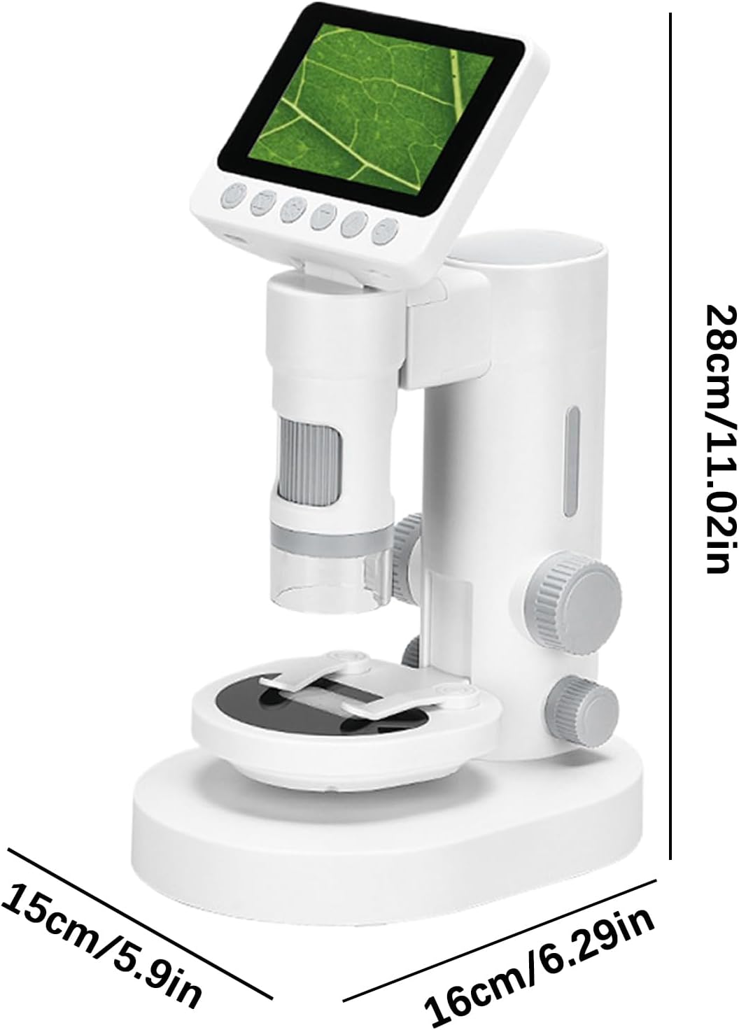 子供向け顕微鏡,100倍-1000倍ステムプロジェクトおもちゃ - アウトドア拡大鏡 - 子供 男の子 若い学習者 科学愛好家 ホー