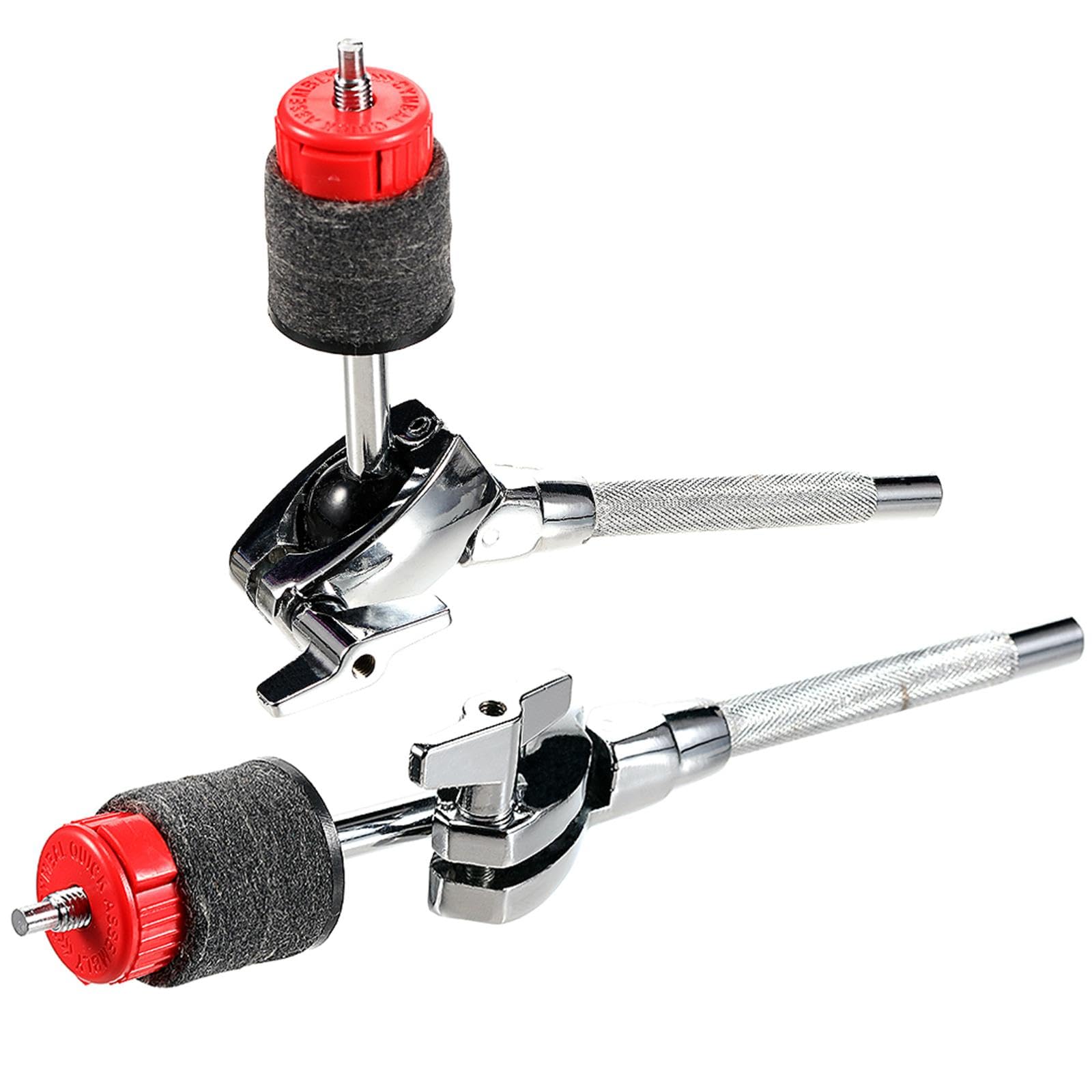 F Fityle Morsetto di Estensione per Piatti per Batteria Supporto per Piatti per Batteria Parti per esercitarsi Hardware Facile da installare in Metallo per