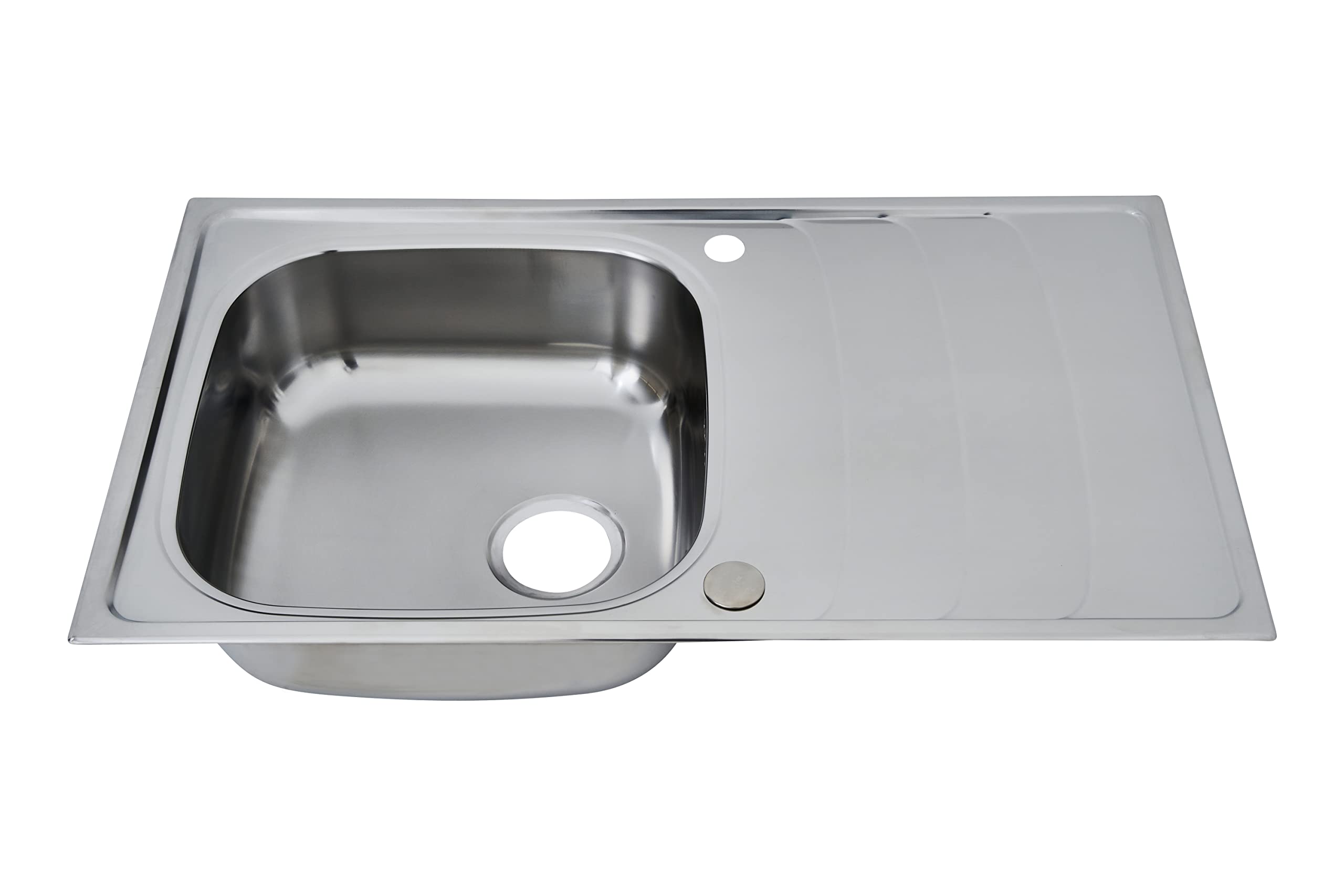 Respekta Miami Fregadero, inox, 86x50 cm, 1 cubeta