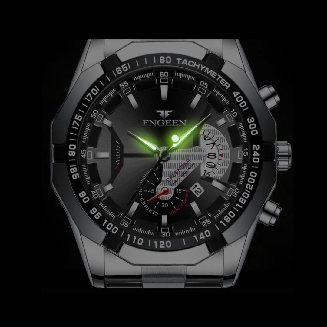 Relógio Blindado Resistente a Água Preto e Prata em Vidro Mineral Hardlex Movimento em Quartzo – “Boss Elite” + Caixa Premium em promoção! Veja a oferta e mais achadinhos de Relógios de pulso 9 Hoje é o melhor dia para comprar Relógio Blindado Resistente a Água Preto e Prata em Vidro Mineral Hardlex Movimento em Quartzo – “Boss Elite” + Caixa Premium com aquele preço maroto! Promoção! Aproveite a oferta! 9