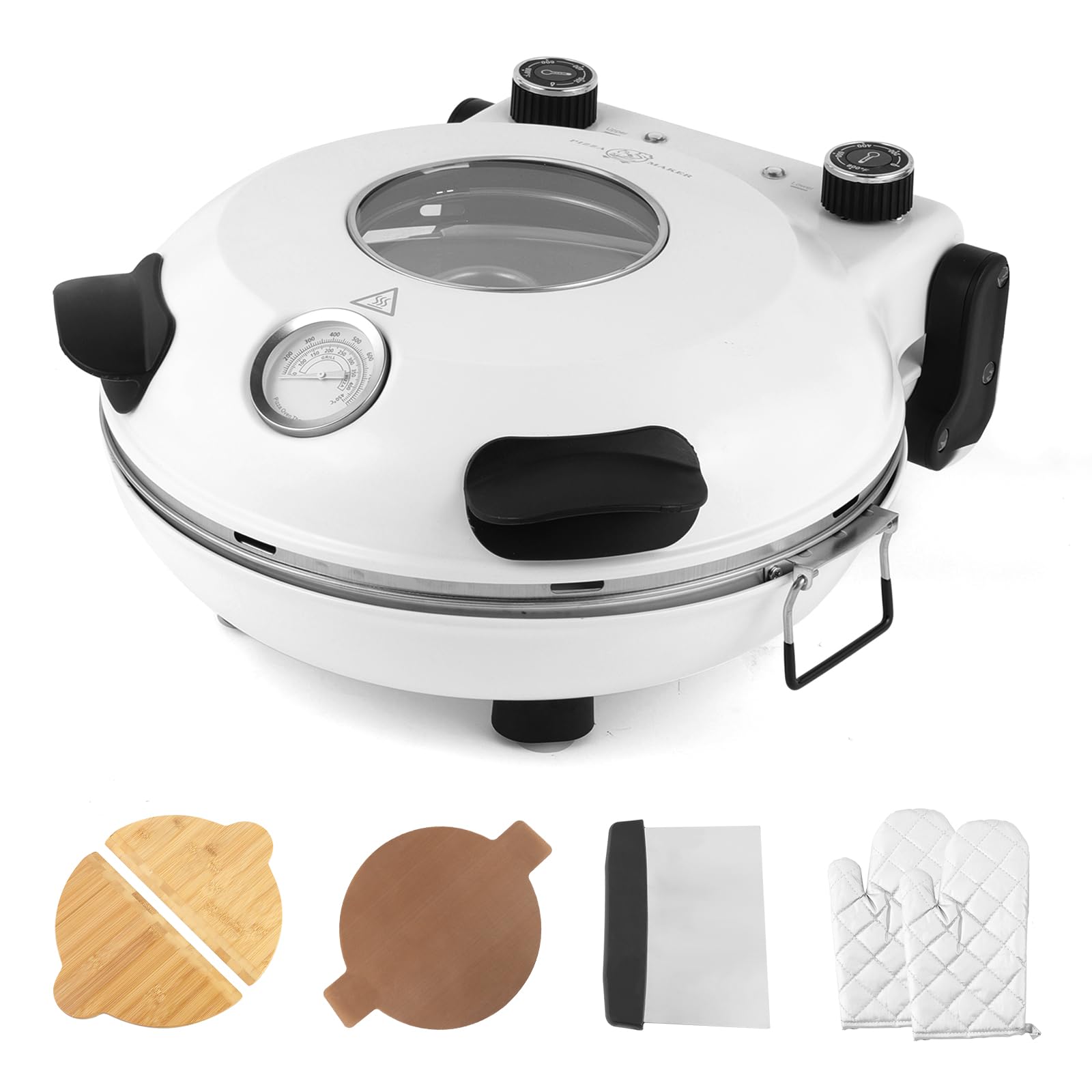 KLAIF 12 Electric Countertop Pizza Oven