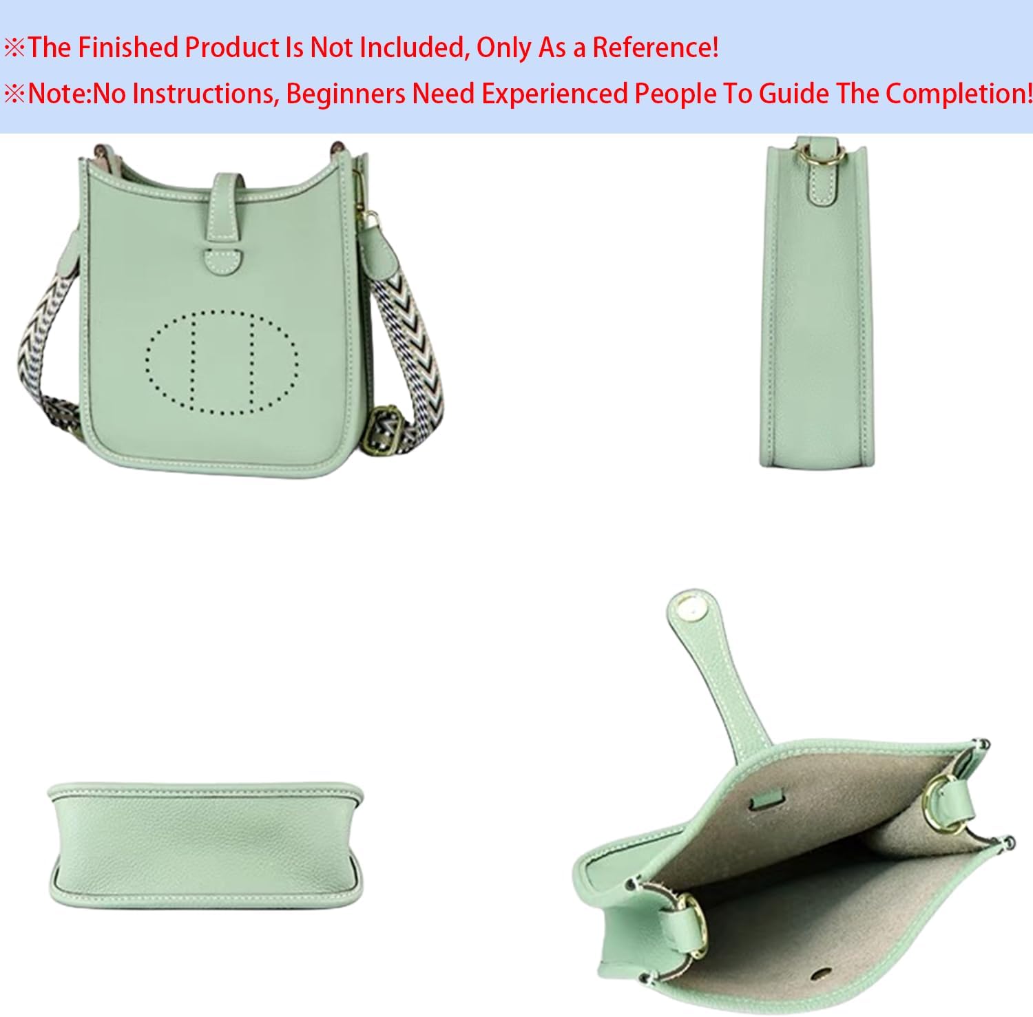 RIVEENY Handbag Shoulder Bag Acrylic Template Leather Pattern Acrylic Leather Pattern Leather Templates for Ladies' Shoulder Bags