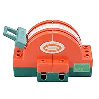 Vista 1 de Desconectar interruptor de cuchillo doble tiro 100A 220V 2 polos seguridad bidireccional interruptor de conmutación doble naranja