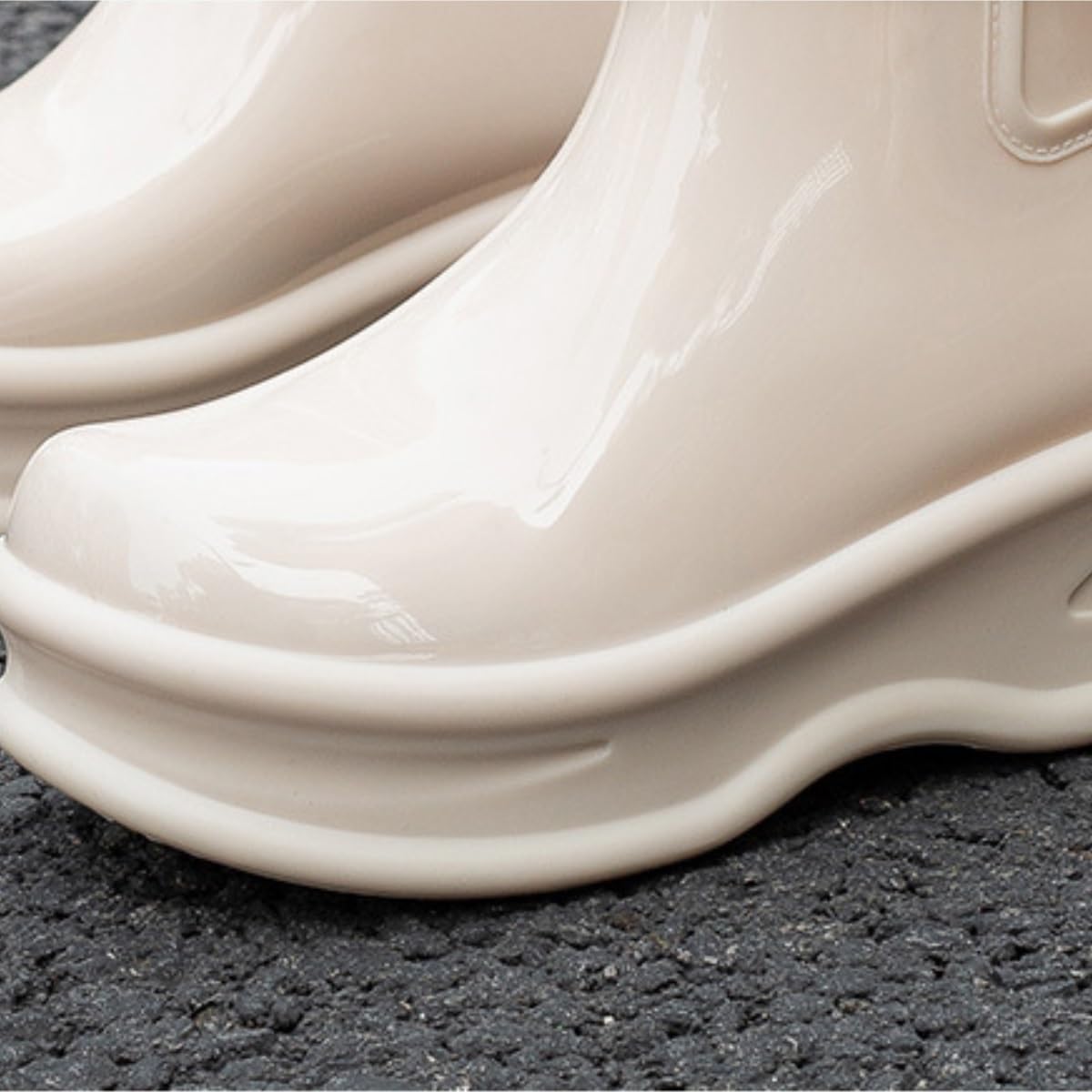 Kalosze Gumowce Lekkie Damskie Buty Do Wody Na Zewnątrz, Antypoślizgowe, Kalosze, Kuchenne Z Rain Boot