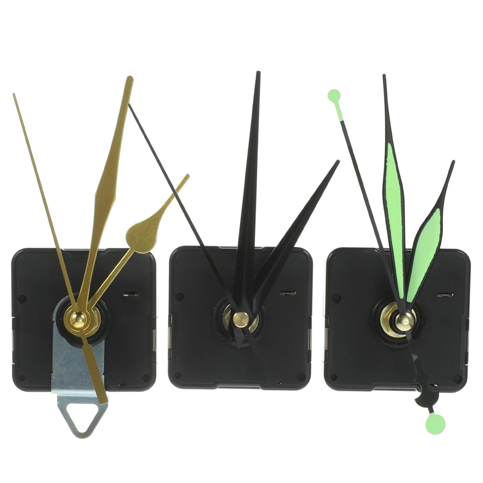 DOITOOL 4 Set di Meccanismo per Orologio A Batteria Kit di Ricambio per Motore per Orologio da Parete