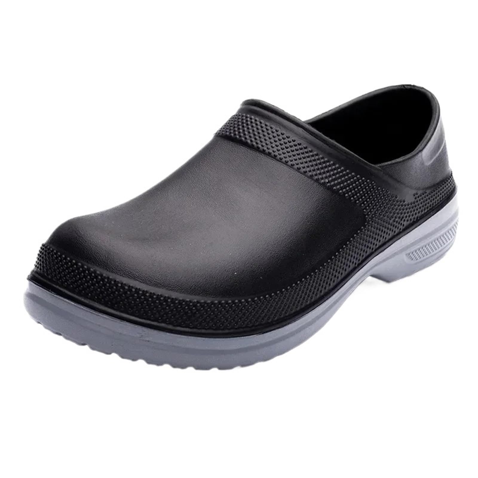 Zapatos de Chef Antideslizantes Zapatos de Cocinero EVA | Zuecos planos antideslizantes impermeables a prueba de aceite for cocina y restaurante de hotel