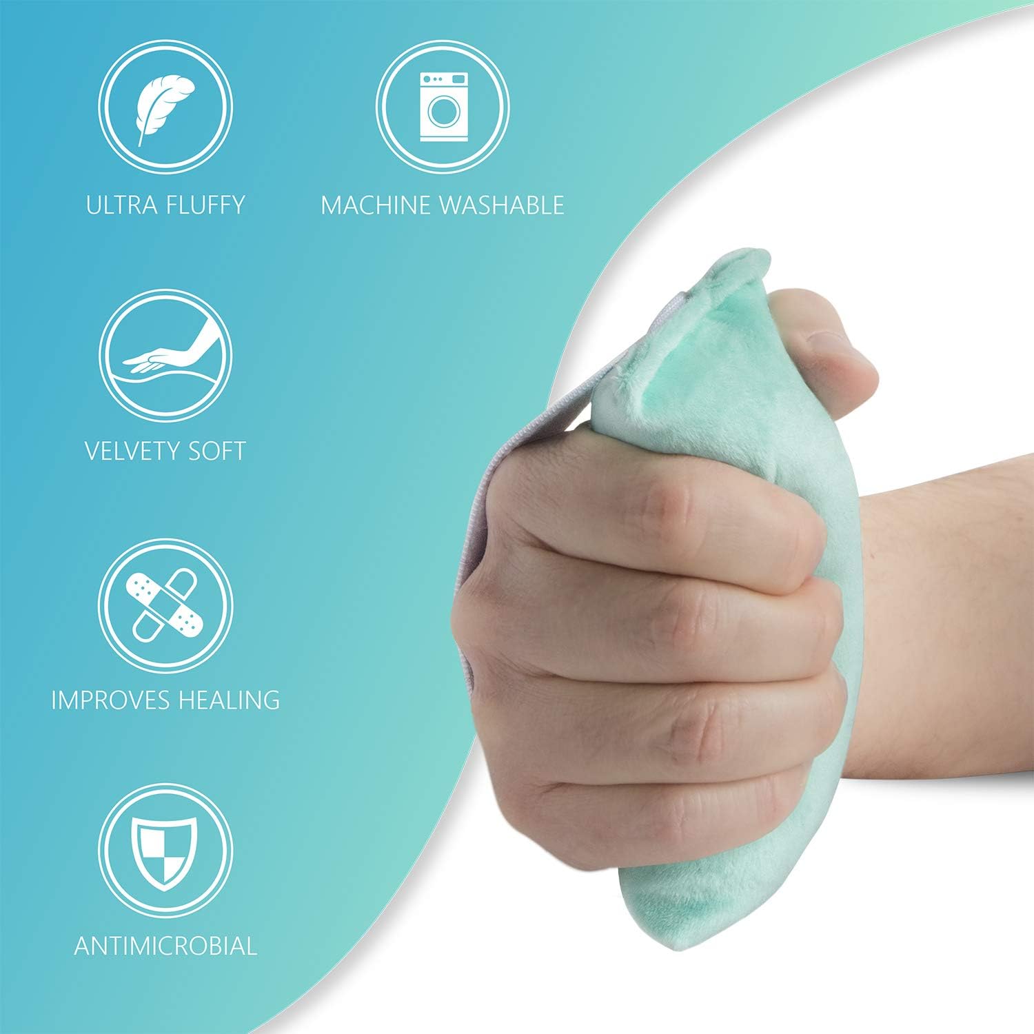 Best Cyber Deals 🔥 NYOrtho Pair of Palm Grips Hand Contracture Cushions with Elastic Band - Sweat Resistant Machine Washable Palm Protector Featured Product NYOrtho Pair of Palm Grips Hand Contracture Cushions with Elastic Band - Sweat Resistant Machine Washable Palm Protector