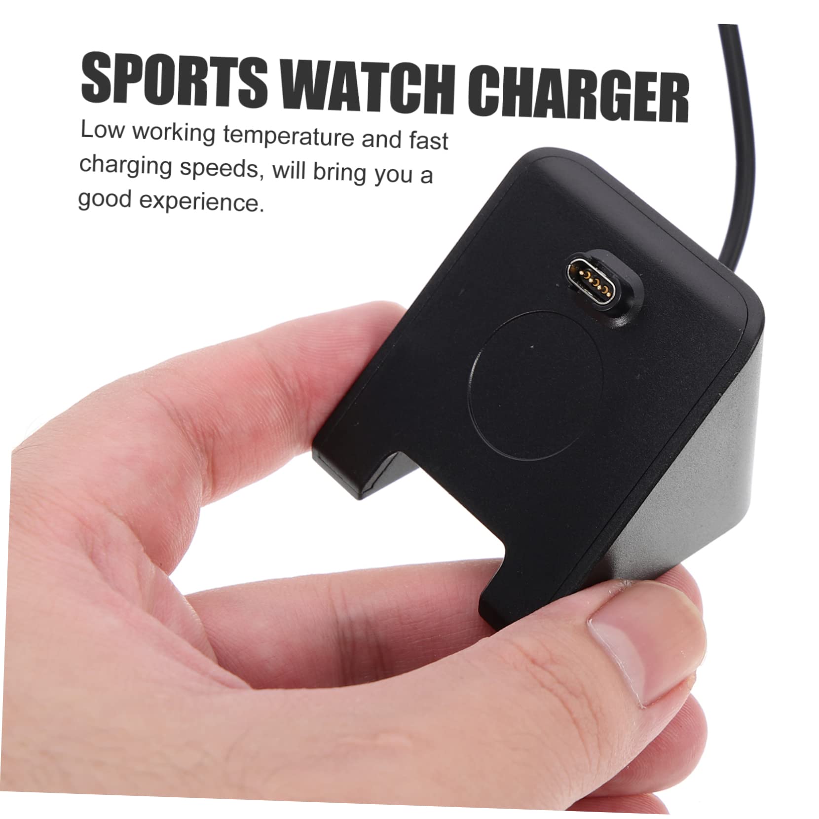 UKCOCO 5pièces Station De Charge pour Montre Connectée Chargeur Et Fiable avec Performance Antibruit Câble De Chargement USB pour Montres Sportives