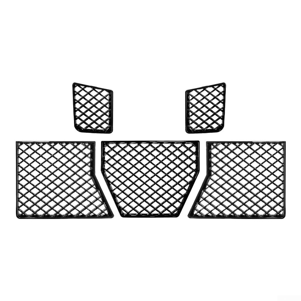 Griglia di protezione in rete per paraurti anteriore per BMW G87 M2 2023-2025, nero lucido/nero opaco/nero opaco, schermo inferiore in plastica ABS, facile installazione, griglia anteriore (nero
