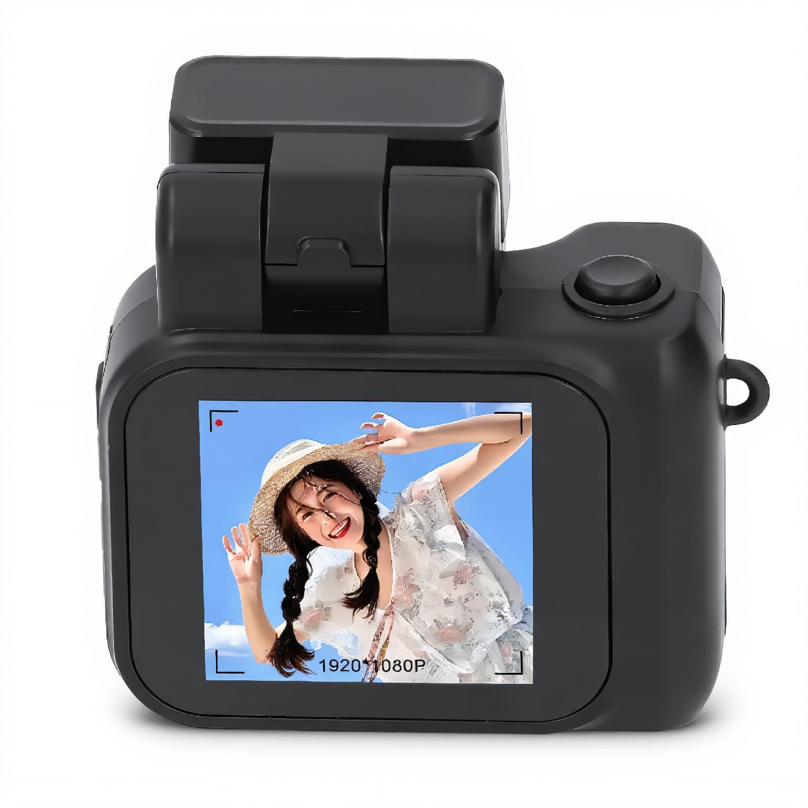 Mini Keychain Camera, 1080P HD Pocket Buddy Camera, Worlds Smallest Camera, KeyCam Photo & Video Camera with 6Filters, 100 Mins Battery Life, for Students (With 64G Small Memory-picture-21