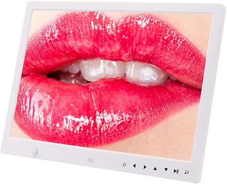 LWKBE Digitaler Bilderrahmen 133-Zoll-LED-Anzeige HochauflAsender digitaler Foto- und HD-Videorahmen-Bewegungssensor und Infrarot-Fernbedienung fAr die Wiedergabe von USB- SD-KartenWhite LWKBE Digitaler Bilderrahmen 133-Zoll-LED-Anzeige HochauflAsender digitaler Foto- und HD-Videorahmen-Bewegungssensor und Infrarot-Fernbedienung fAr die Wiedergabe von USB- SD-KartenWhite