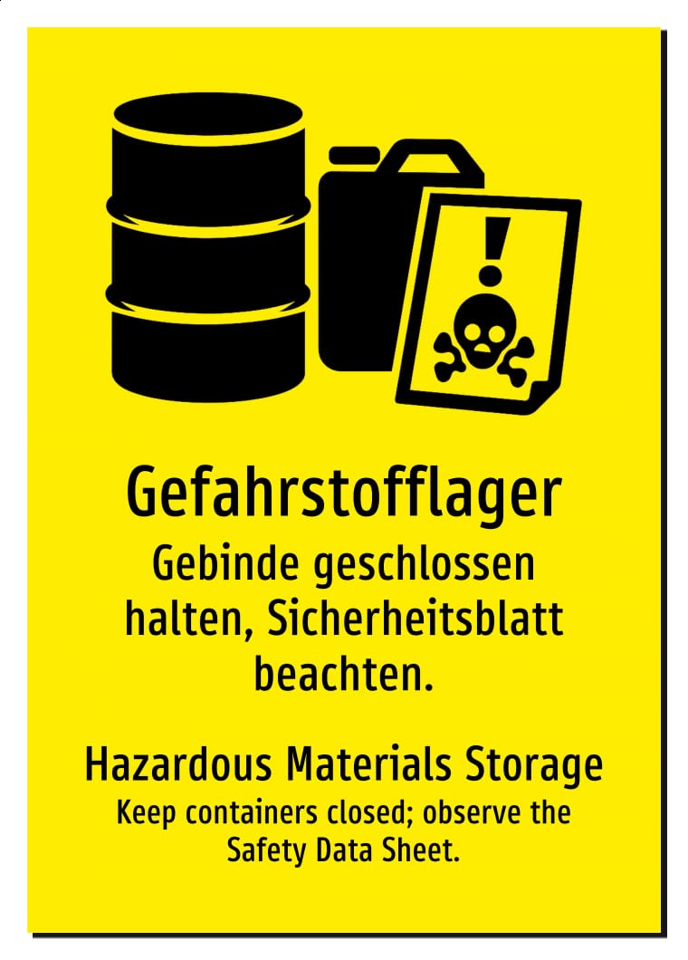 49422-DEEN-S-13 | Gefahrstofflager/Hazardous materials storage