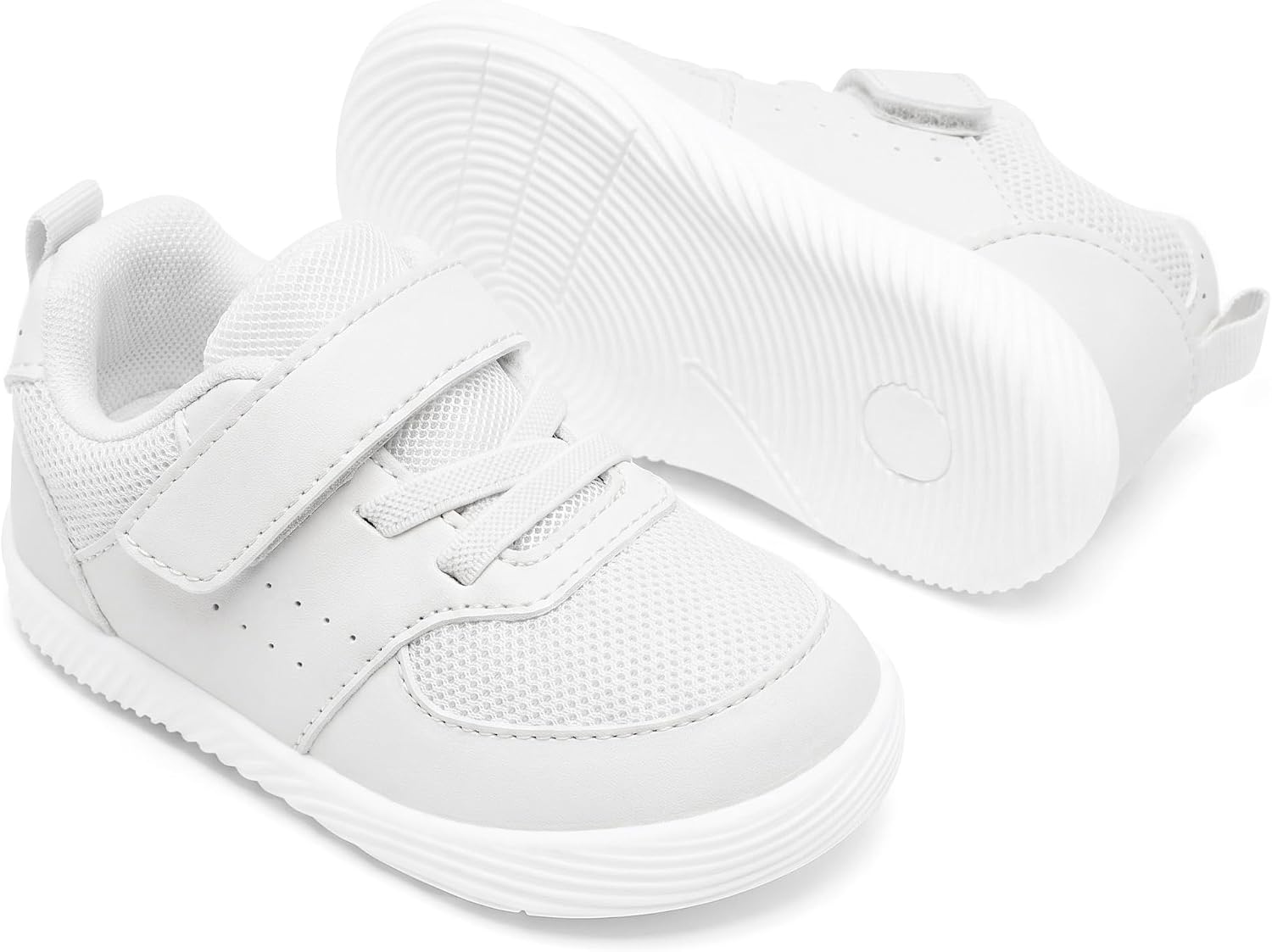 MORENDL Toddler Sneakers Baby Boy & Girl Tennis Walking Shoes