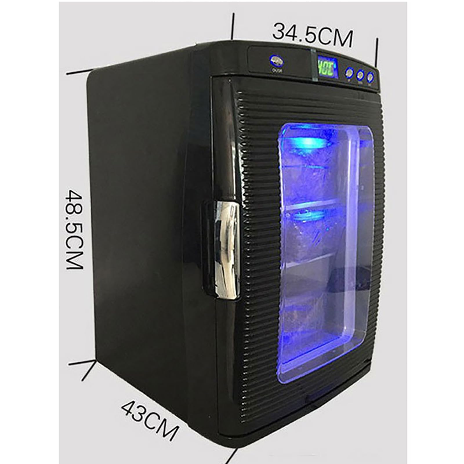 Incubadora De Laboratorio, Incubadora De Reptiles Pequeños, con Mango, Temperatura Ajustable/Control Automático Temperatura/Ventana Súper Grande/Disipación Calor Rápida, para Incubar Huevos