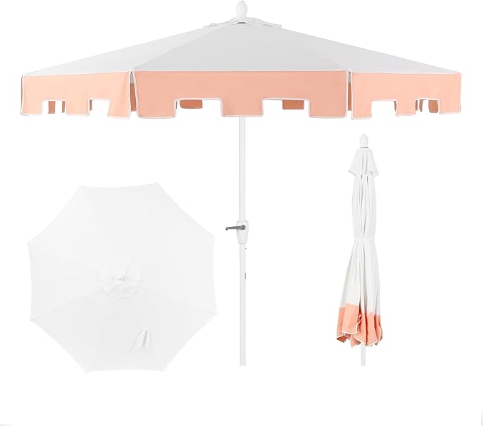 9 ft. Classic MidCentury Market Patio Umbrella