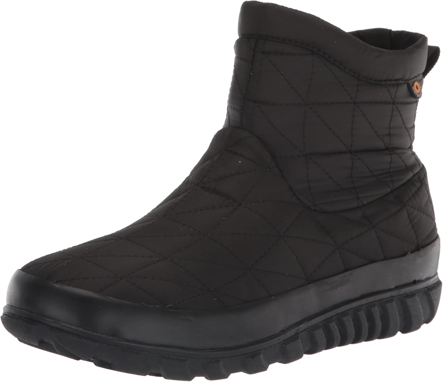 Bogs Women's Snowday II Short Snow Boot, Black, 7