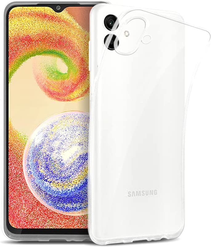Image of Ultra Clear Slim Anti-Slip Grip Soft Flexible Back Cover for Samsung Galaxy F14 5G / SM-E146B /DS (Shockproof,Transparent)