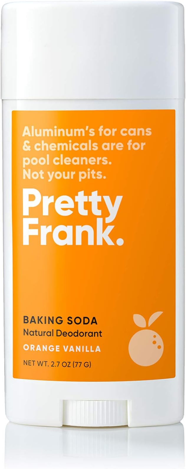 Primal Pit Paste, Deodorant Stick Orange Creamsicle Natural, 2 Ounce