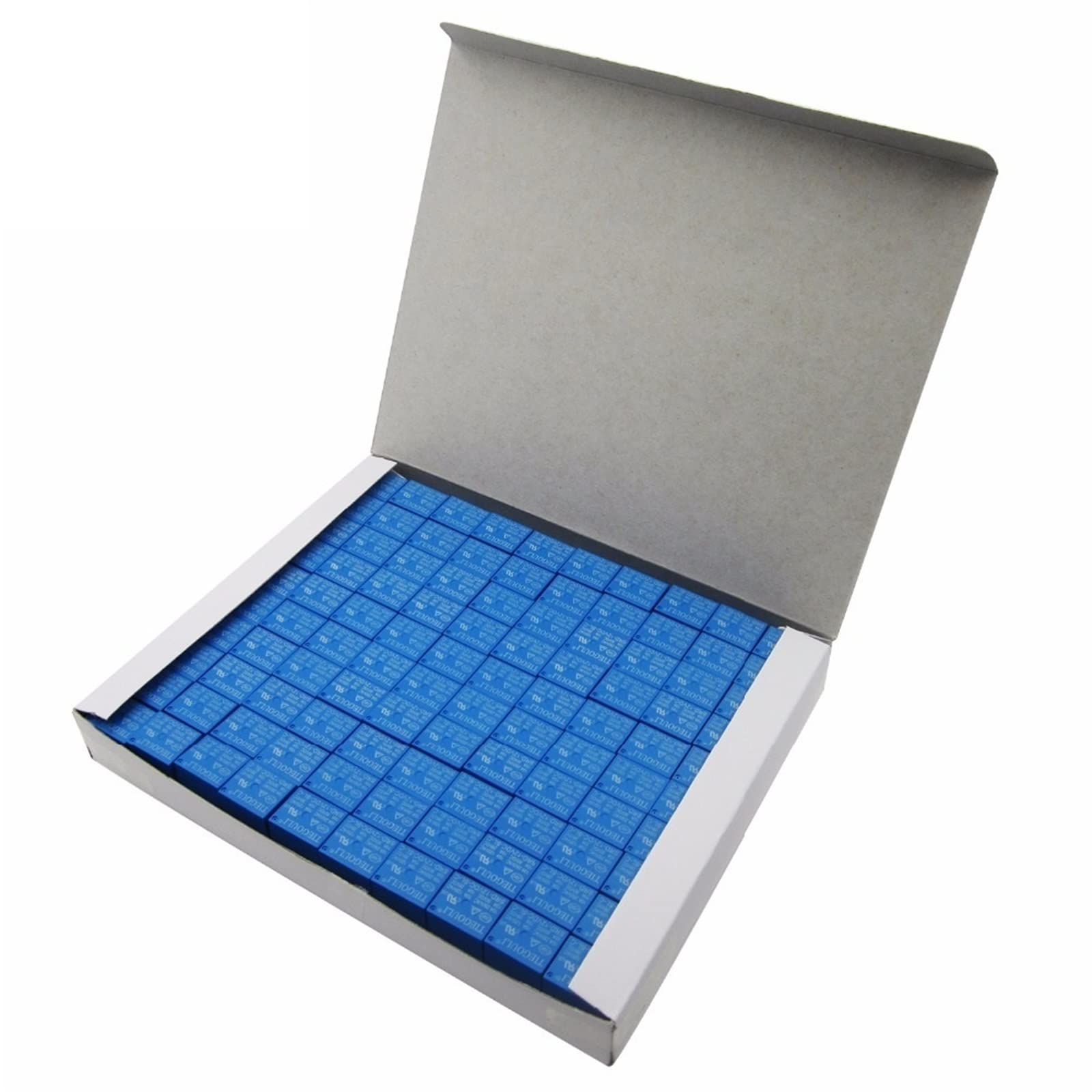 AERBNYEQP 50Pcs Relay DC 5V/9V/12V/24V 5 Pin Mini Power Relays PCB Type SRD-9VDC SRD-12VDC-SL-C SRD-5VDC-SL-C SRD-24VDC-SL-C