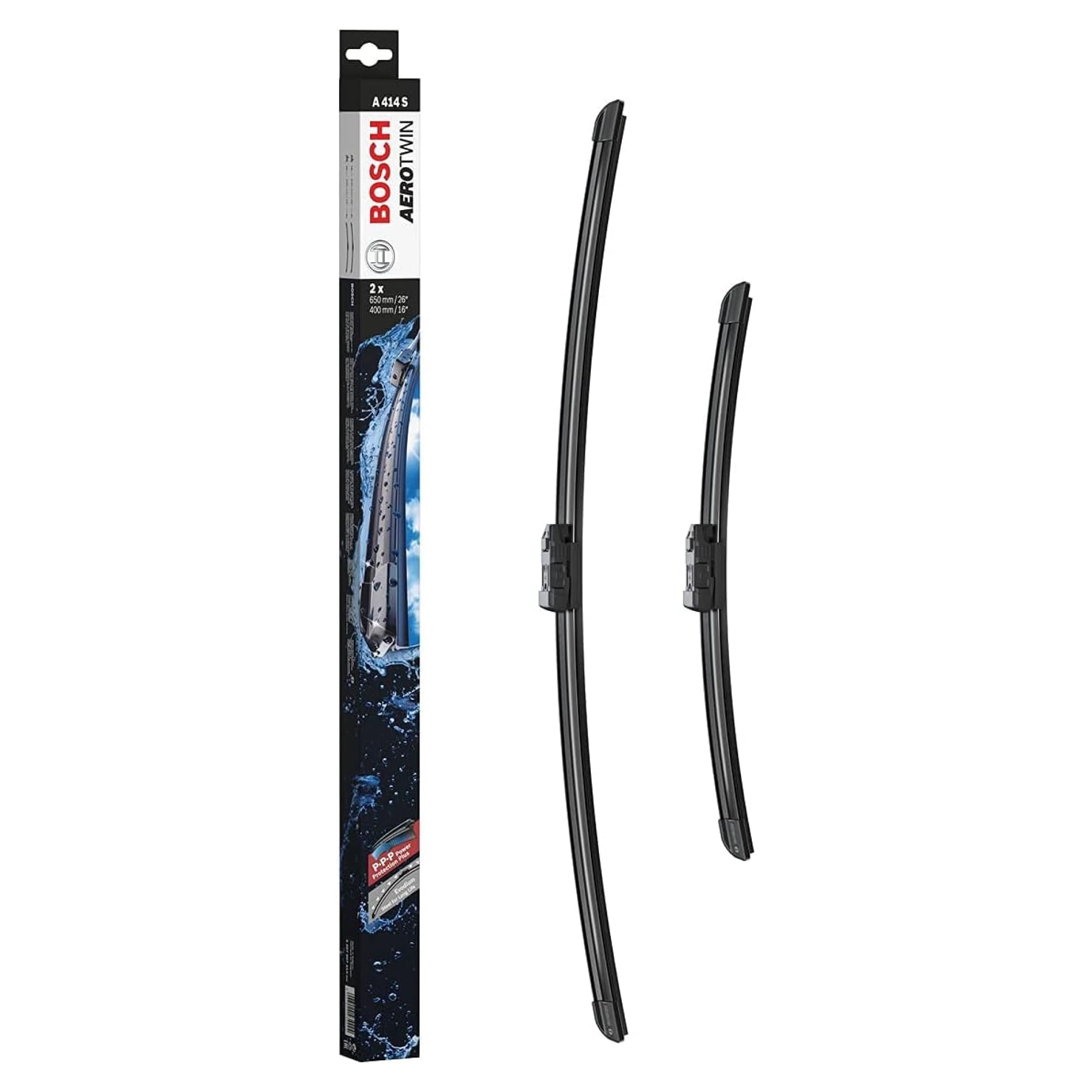 BOSCH Aerotwin Silecek Seti Fiat Egea (2015-2021), Egea Cross (2021-2023), Ford Fiesta (2013-2017) [650/400 mm] A414S 3397007414