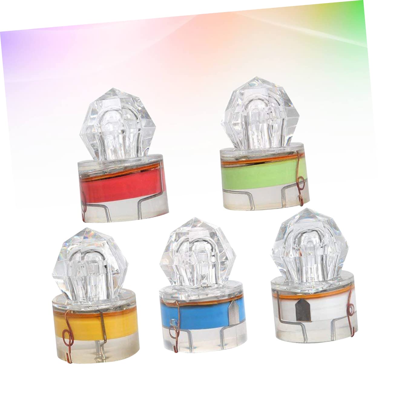 SUPVOX Underwater Led Fishing Light Night Fishing Lamp Lure Light for Bait Deep Sea 1000m Depth