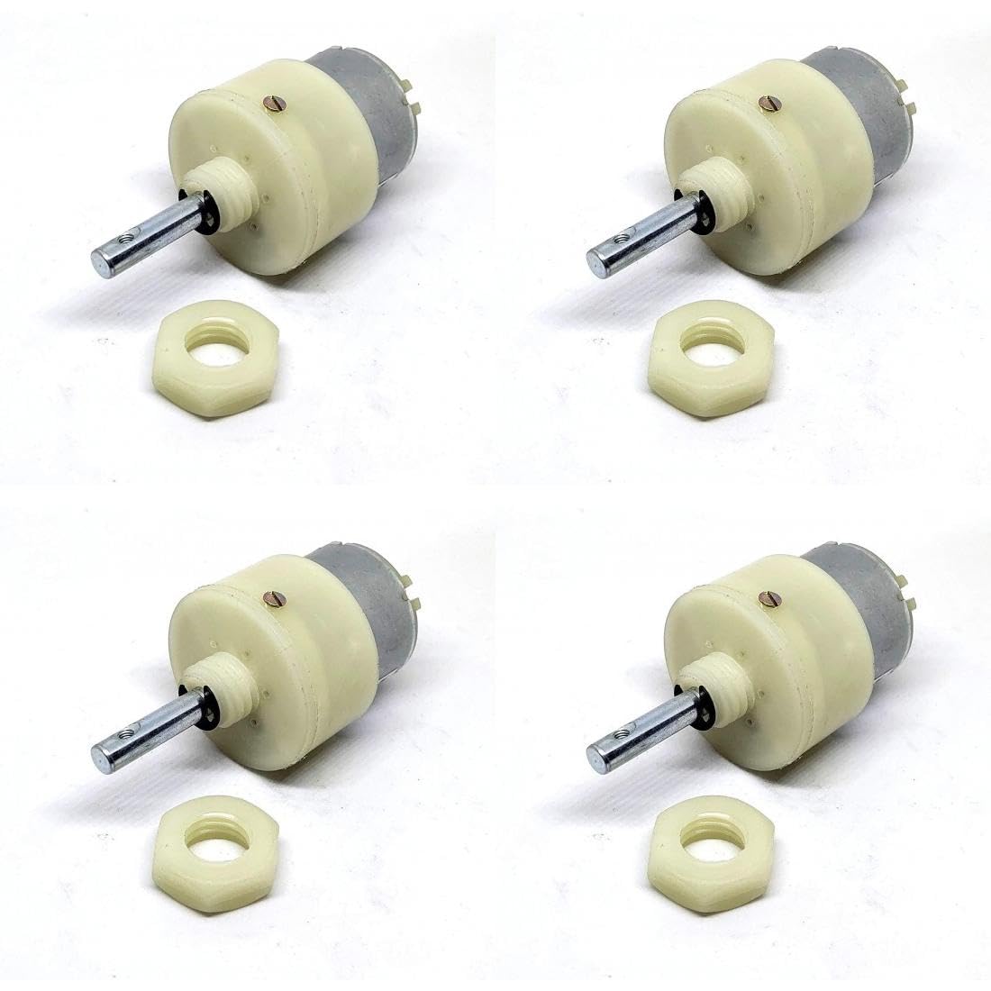 (4 Pcs) Pro3D 300RPM 12V DC Metal Geared Motor-image-44