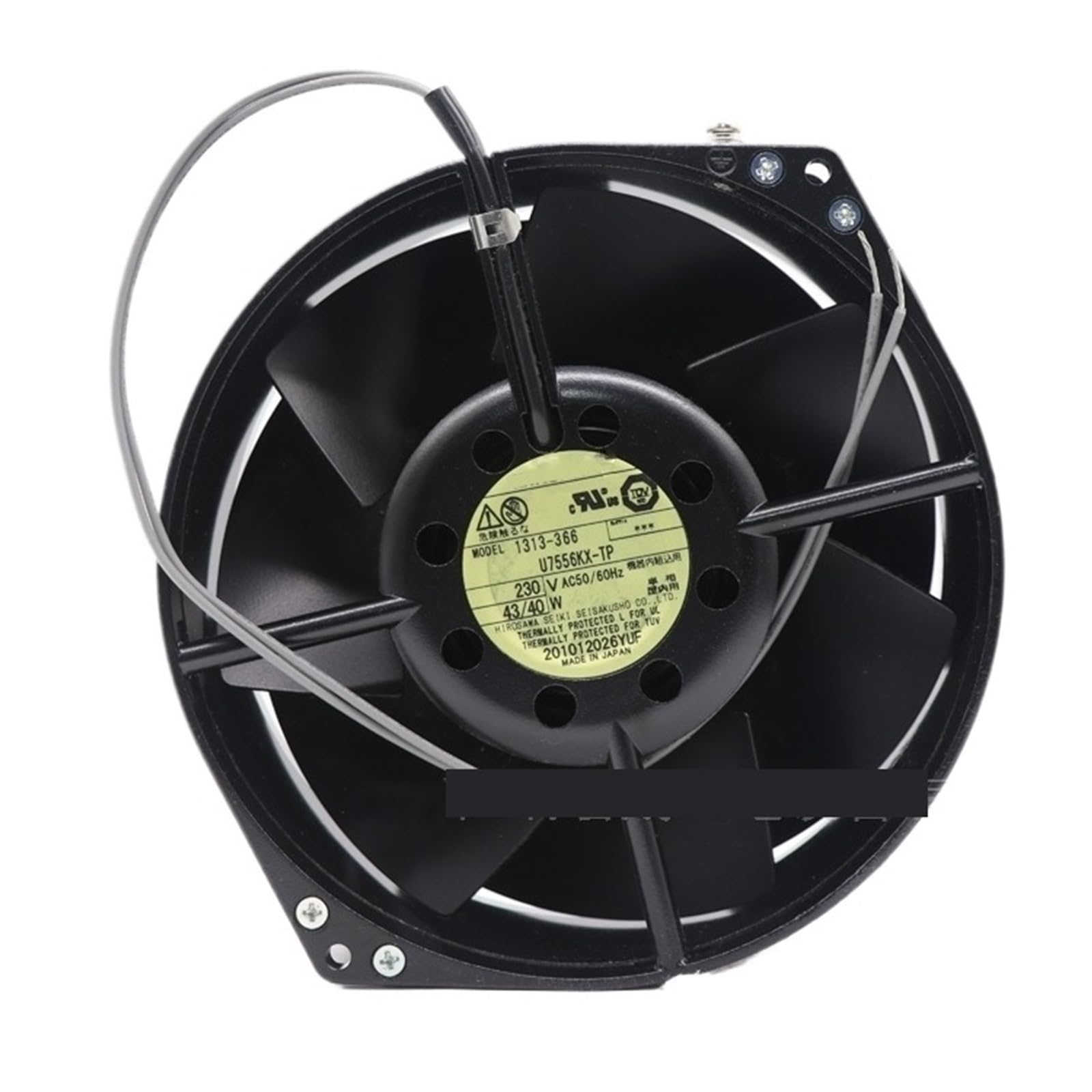 Cxdfrser One Color Centrifugal Fan U7556kx-Tp 230V 43/40W 3250R/Min