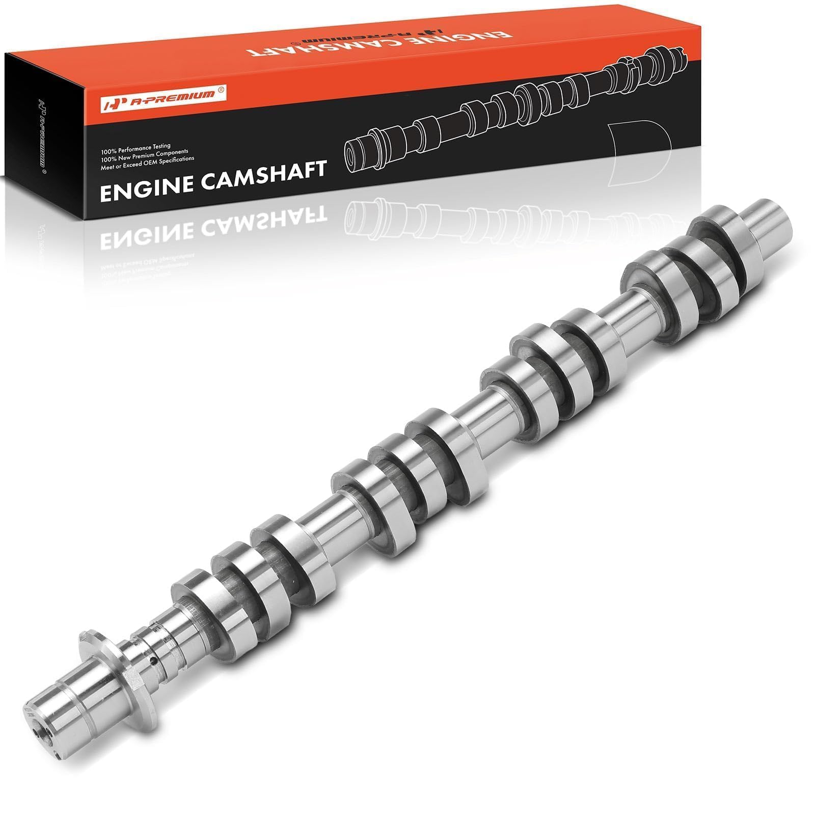A-Premium Left Engine Camshaft Compatible with Ford F-150, F-250 Super Duty, F-350 Super Duty, Explorer, Explorer Sport Trac, Mustang, Expedition & Lincoln Navigator, Mark LT, Mountaineer