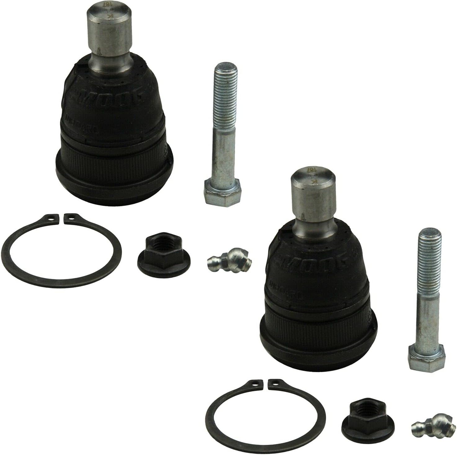 Pair Set 2 Front Lower Suspension Ball Joints Compatible