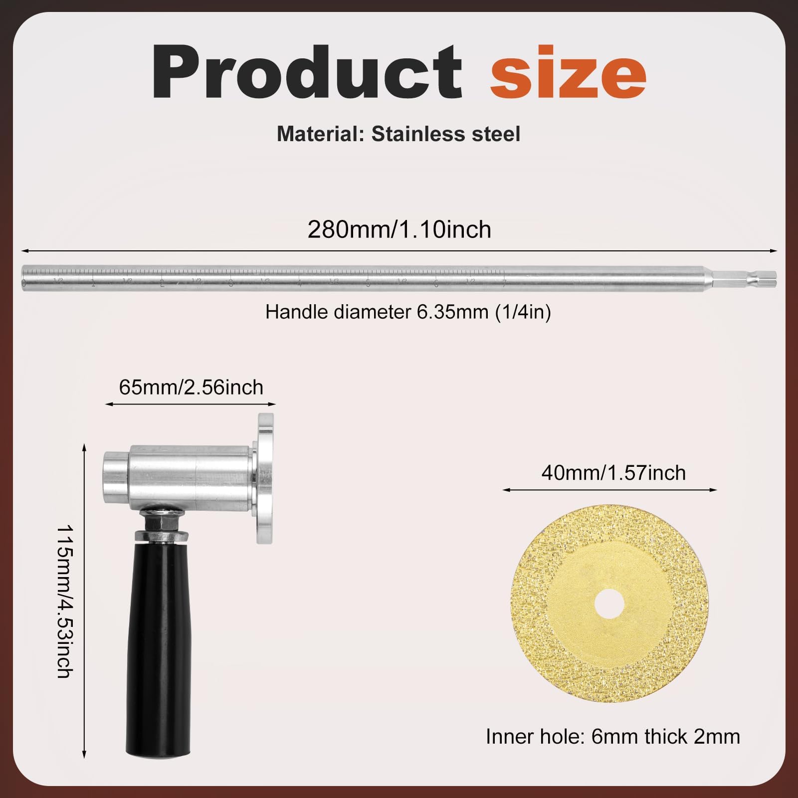 WHEELER-REX 892 - T-Handle Guillotine Cutter 4