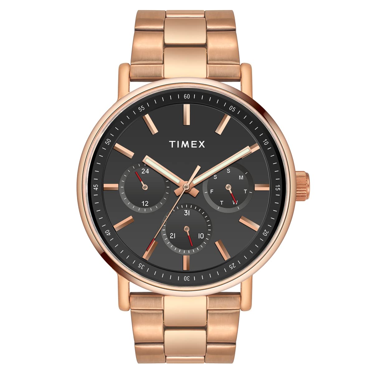 TIMEX Analog Black Dial Mens Watch - TWEG20018 (B0BT81N178) Amazon Price History, Amazon Price Tracker